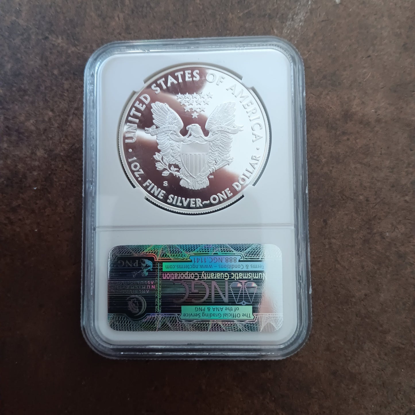 2012 S Proof American Silver Eagle - Early Release - NGC Graded PF69 Ultra Cameo