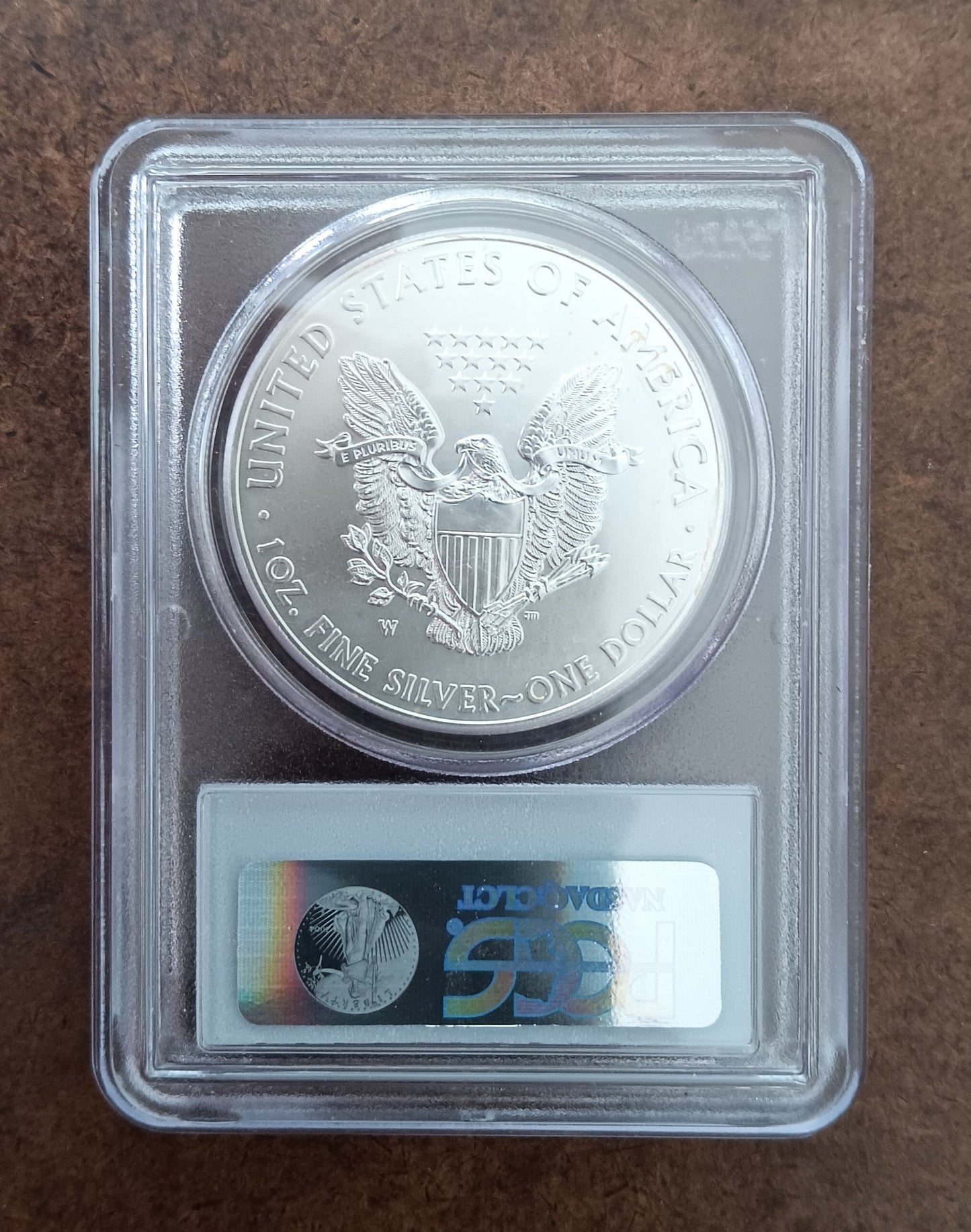 2012 W American Silver Eagle - PCGS Graded MS69