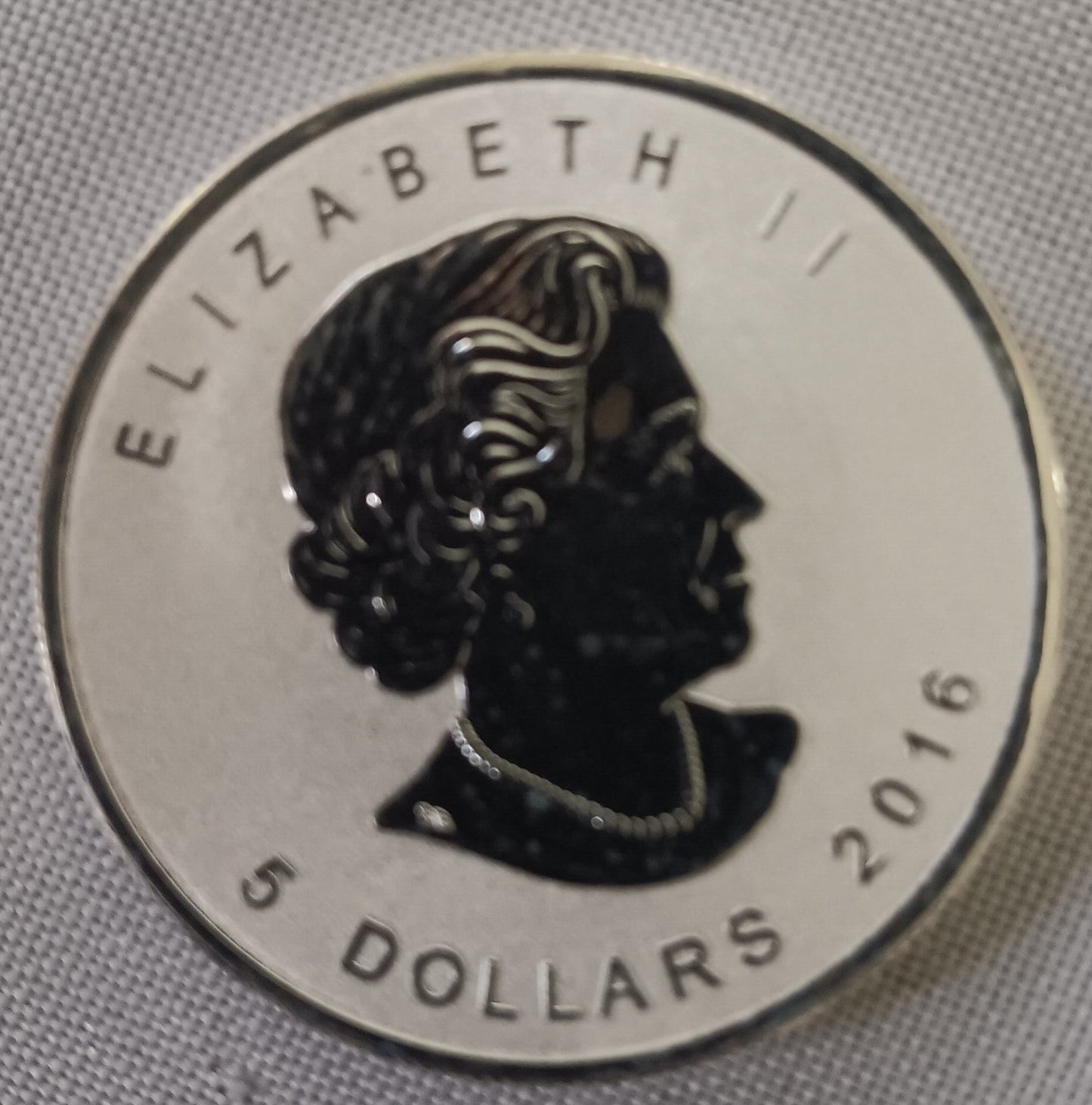 2016 5 Dollar Silver Maple Leaf Reverse Proof with Monkey Privy