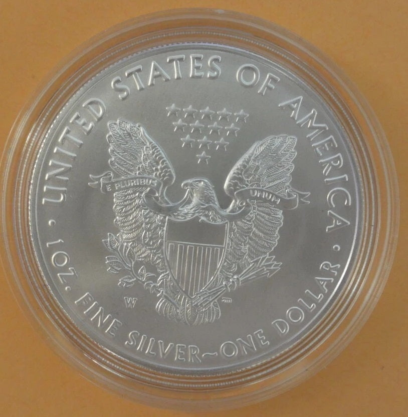 2020-W US Mint Uncirculated Burnished Silver Eagle