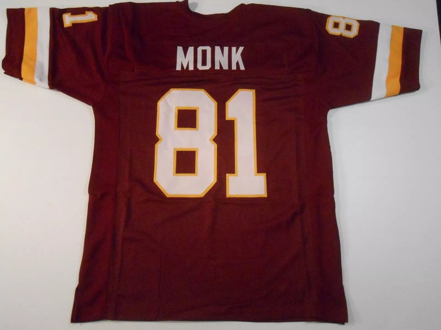 Art Monk Unsigned Custom Burgandy Stitched Football Jersey