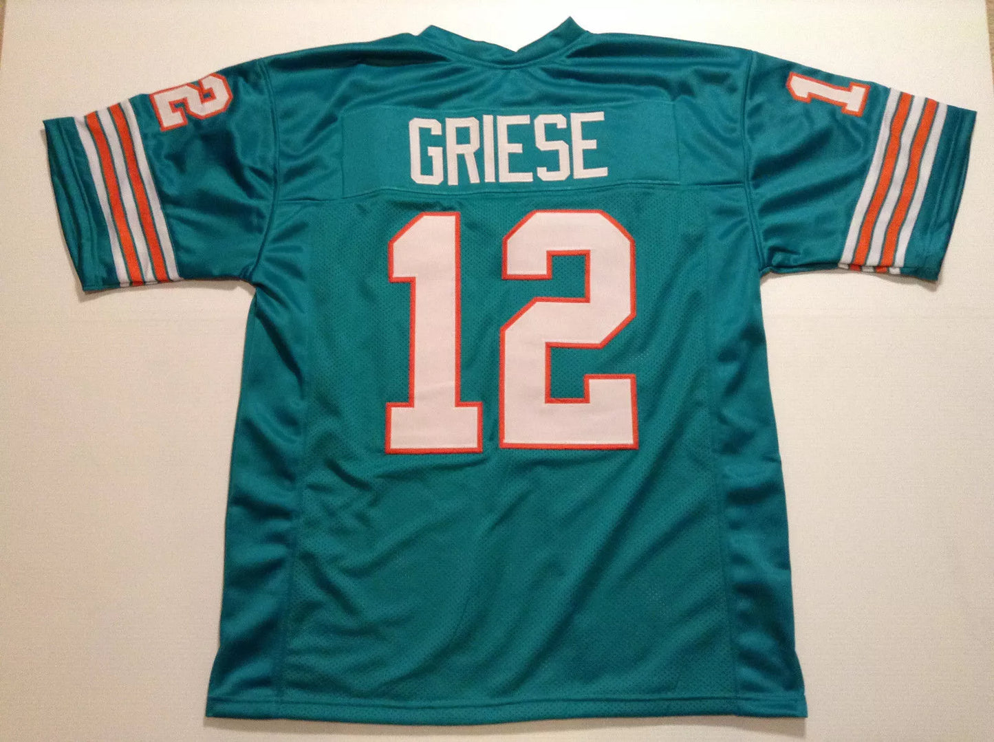 Bob Griese Unsigned Custom Green Stitched Football Jersey