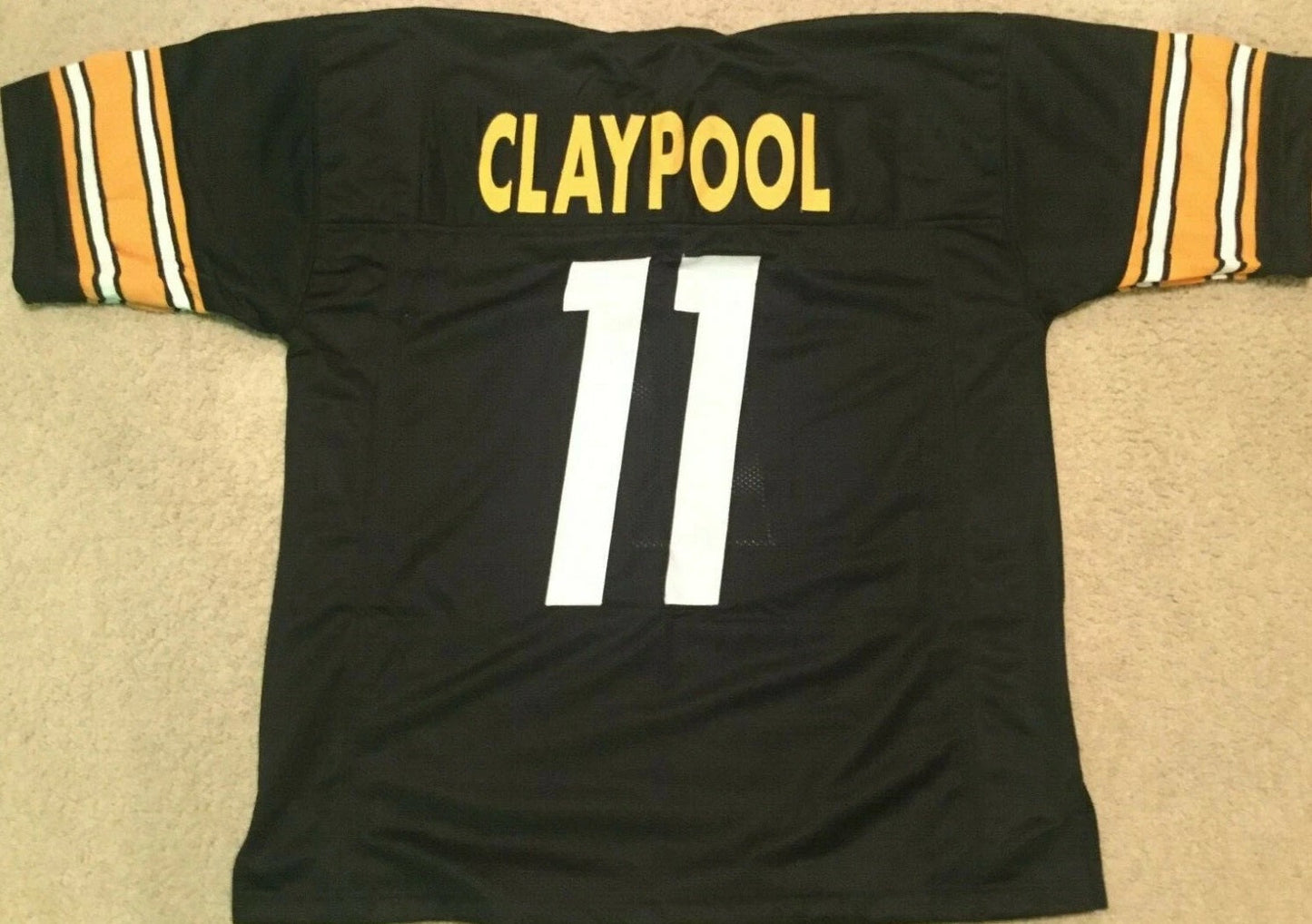 Chase Claypool Unsigned Custom Black Stitched Football Jersey