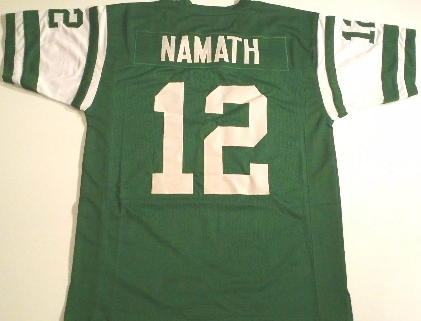 Joe Namath Unsigned Custom Green Stitched Football Jersey