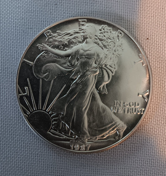 1987 Uncirculated American Silver Eagle