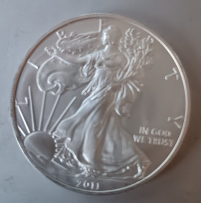 2011 Uncirculated American Silver Eagle