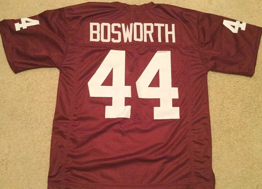 Brian Bosworth Unsigned Custom Garnet Stitched College Style&nbsp; Jersey