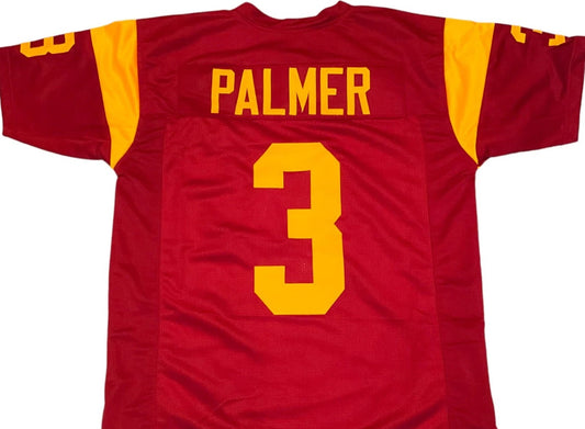 Carson Palmer Unsigned Custom Red Stitched College Style Football Jersey