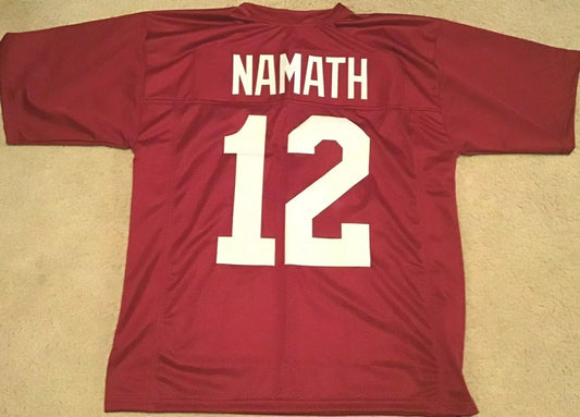 Joe Namath Unsigned Custom College Style Stitched Football Jersey