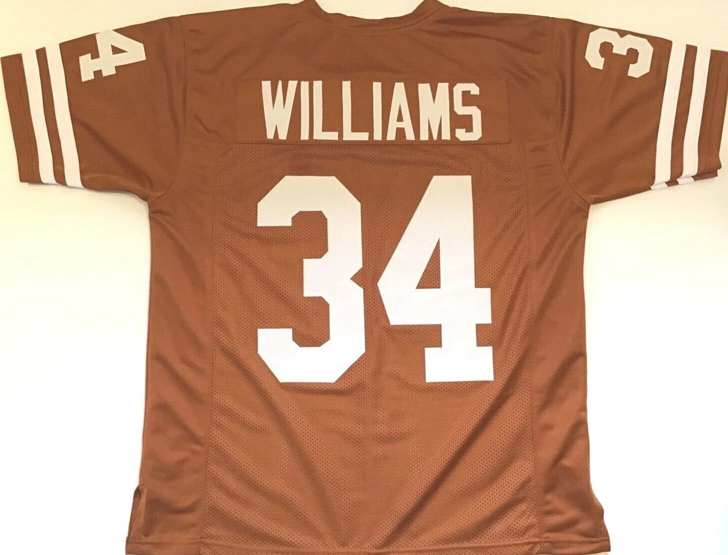 Ricky Williams Unsigned Custom College Style Stitched Football Jersey