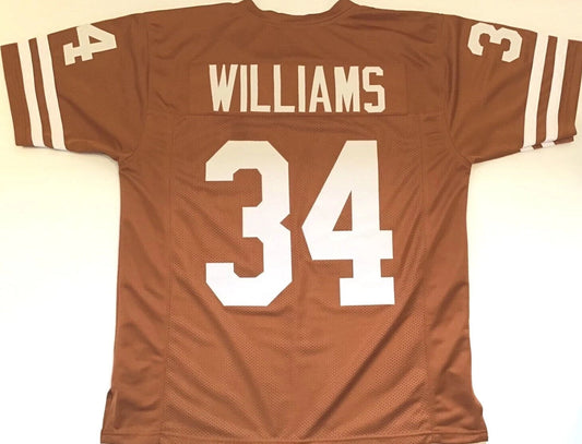 Ricky Williams Unsigned Custom College Style Stitched Football Jersey